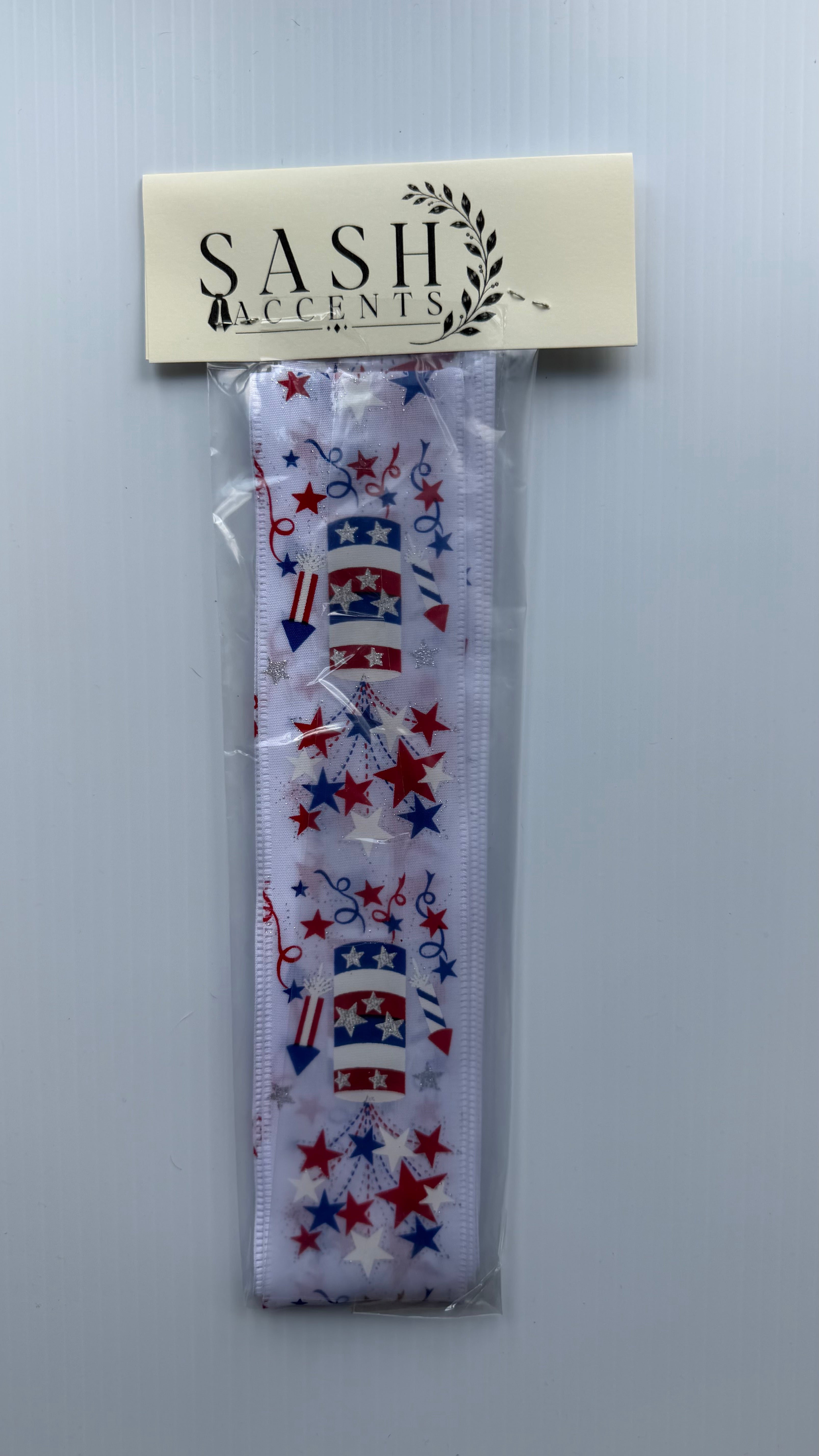 Accent Ribbon - Firecracker