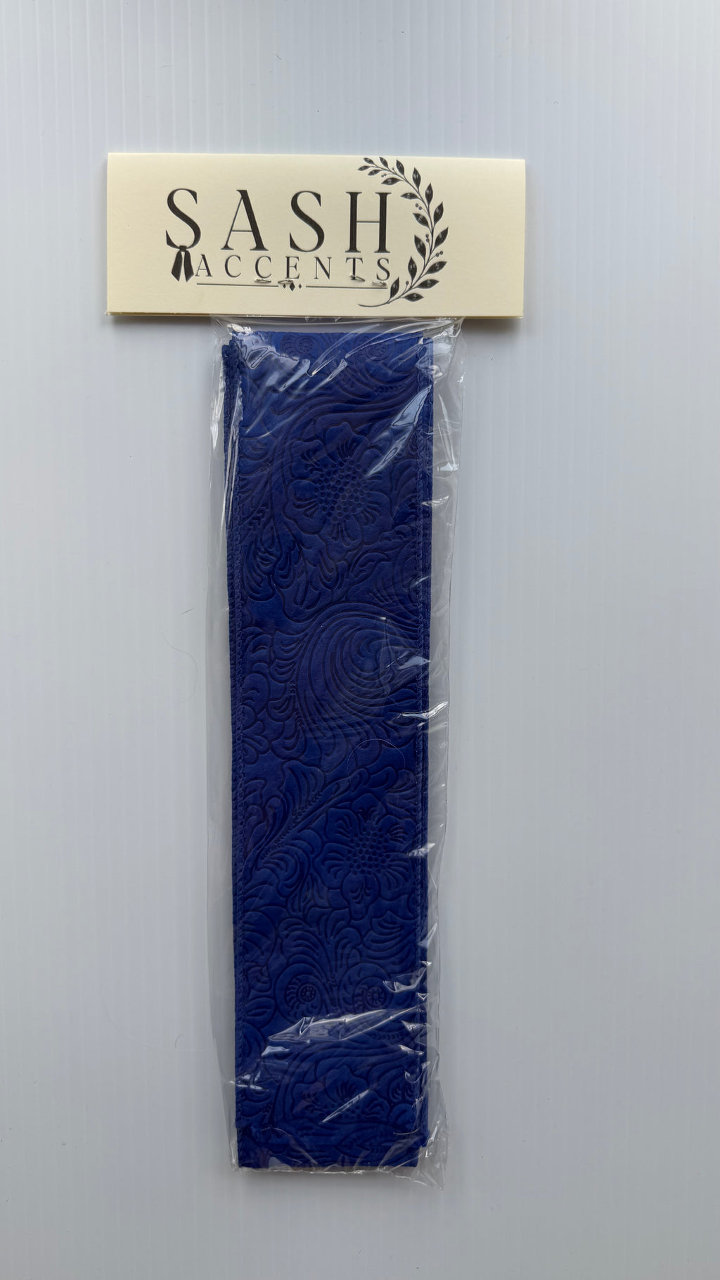 Accent Ribbon - Embossed 2.5" - Multiple Color Options
