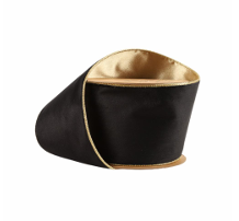 Black Reversible Classic Velvet With Gold Backing- Multiple sizes Available